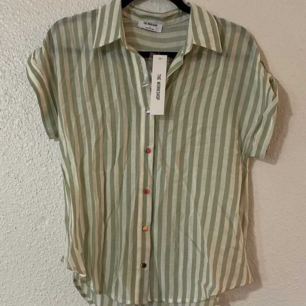 The Workshop button top NWT